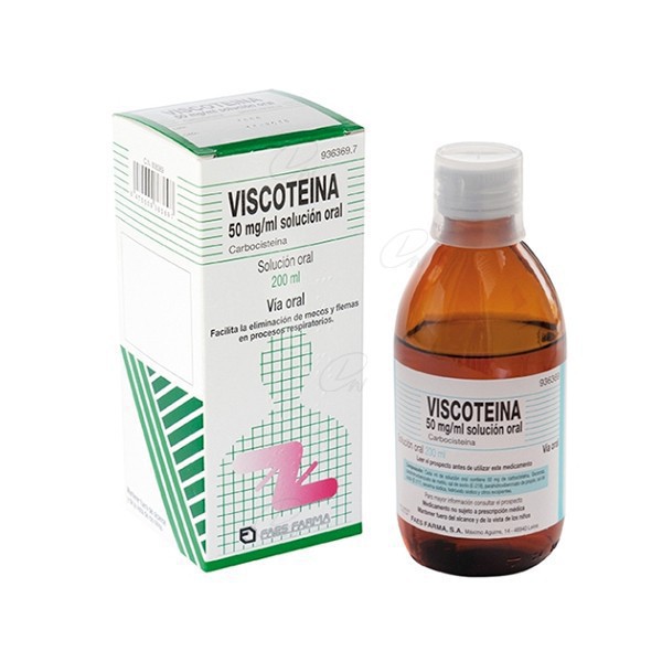 VISCOTEINA 50 mg/ml SOLUCION ORAL, 1 frasco de 200 ml
