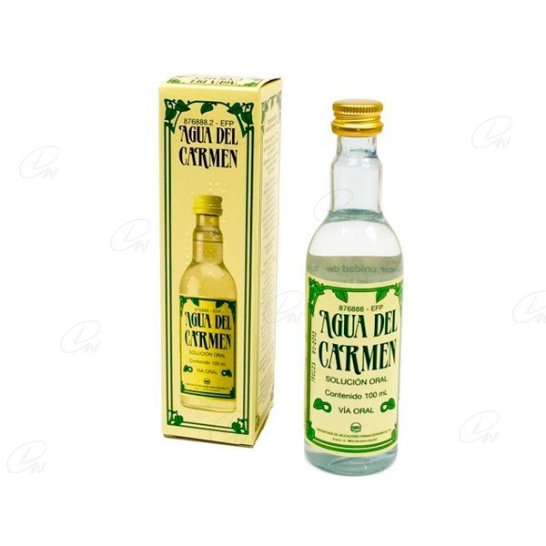 AGUA DEL CARMEN SOLUCION ORAL, 1 frasco de 100 ml