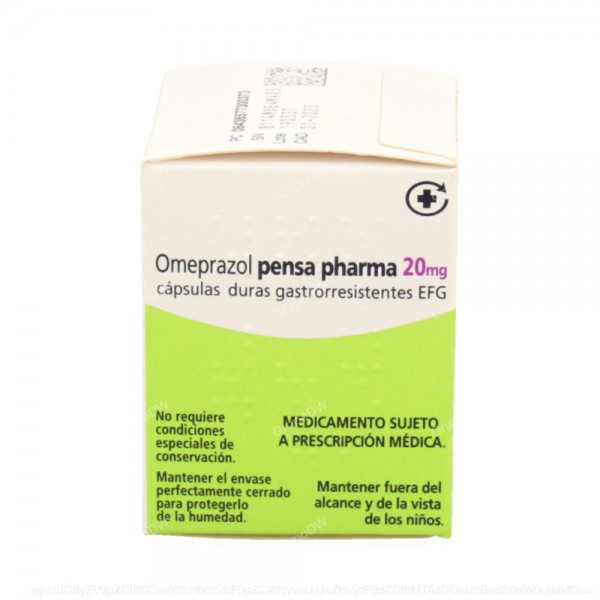 OMEPRAZOL PENSAVITAL 20 mg CAPSULAS DURAS...
