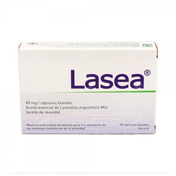 LASEA 80 mg CAPSULAS BLANDAS