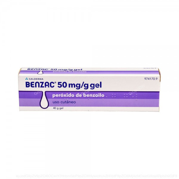 BENZAC 50 MG/G GEL