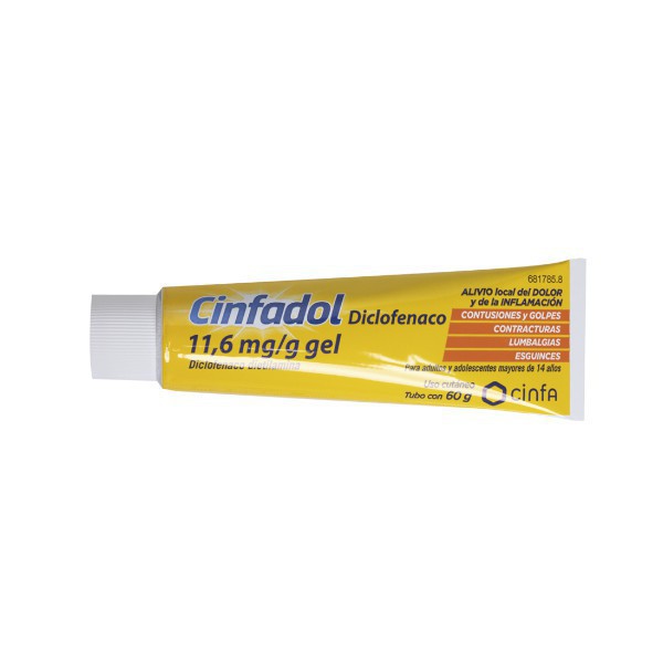 CINFADOL 11,6 MG/G GEL
