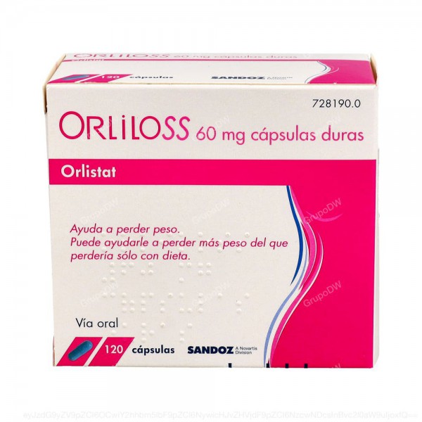 ORLILOSS 60 mg CAPSULAS DURAS