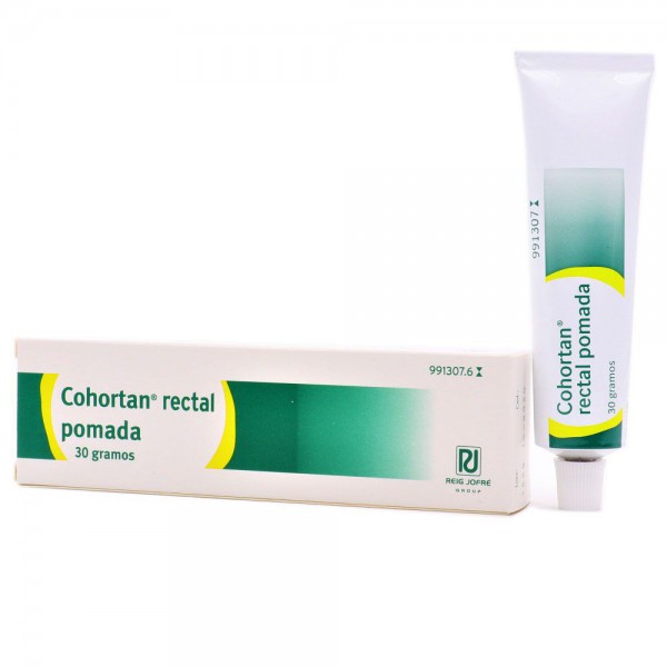 COHORTAN RECTAL POMADA, 1 tubo de 30 g