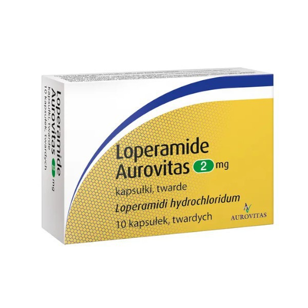 LOPERAMIDA AUROVITAS 2 MG CAPSULAS DURAS