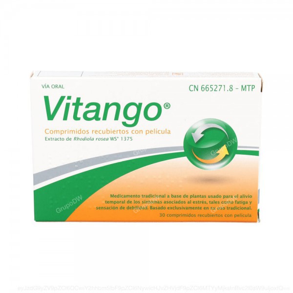 VITANGO COMPRIMIDOS RECUBIERTOS CON PELICULA, 30 comprimidos