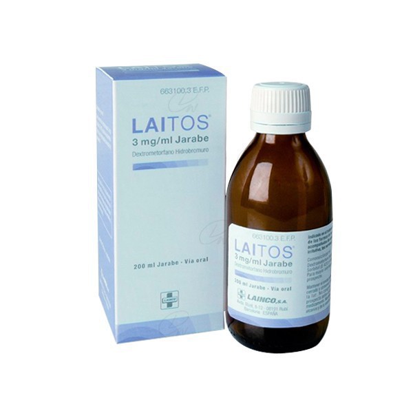 LAITOS 3 mg/ml JARABE, 1 frasco de 200 ml