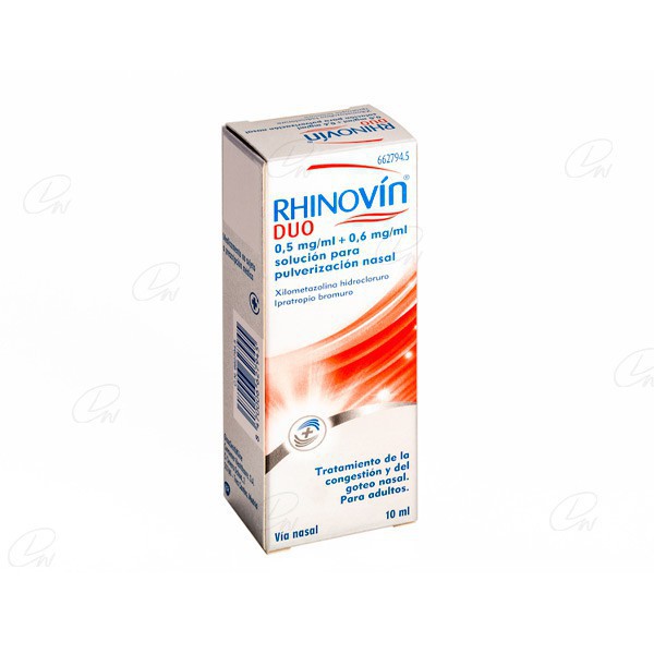 RHINOVIN DUO 0,5 mg/ml + 0.6 mg/ml SOLUCION PARA...