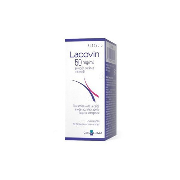 LACOVIN 50 mg/ml SOLUCION CUTANEA, 1 frasco de 60 ml