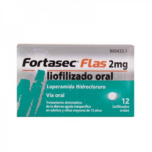 FORTASEC FLAS 2 mg LIOFILIZADO ORAL