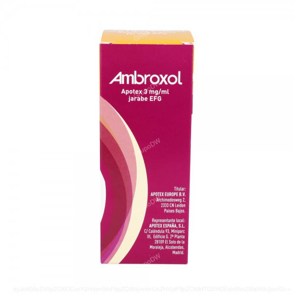 APOXOL 3 mg/ml JARABE EFG