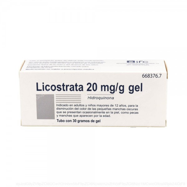 LICOSTRATA 20 mg/g GEL, 1 tubo de 30 g