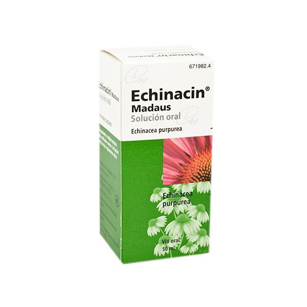 ECHINACIN MADAUS SOLUCION ORAL, 1 frasco de 50 ml