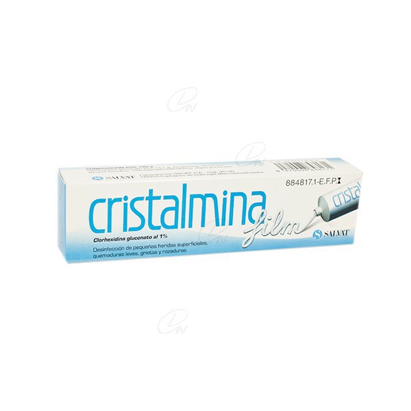 CRISTALMINA  FILM 10 mg/g, 1 tubo de 30 g