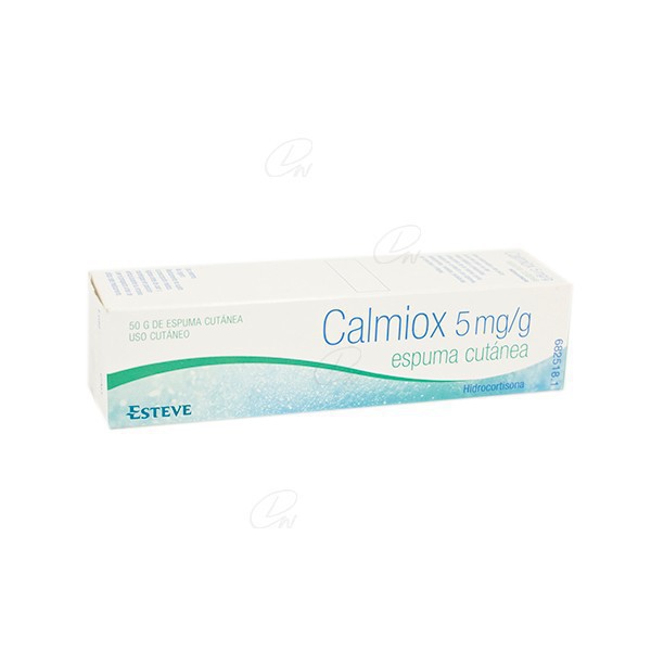 CALMIOX 5 mg/g ESPUMA CUTANEA, 1 envase a presión de 50 g
