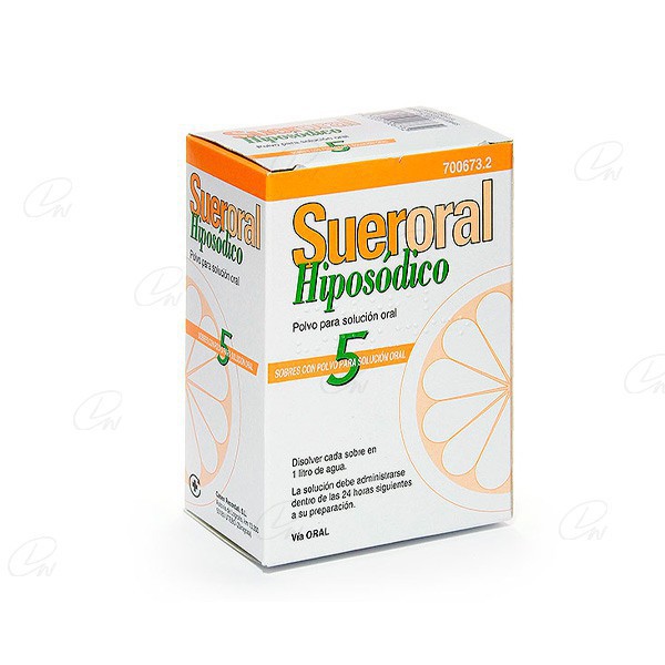 SUERORAL HIPOSODICO, 5 sobres
