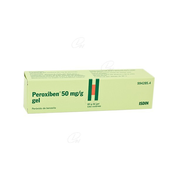 PEROXIBEN  50 mg/g GEL, 1 tubo de 60 g