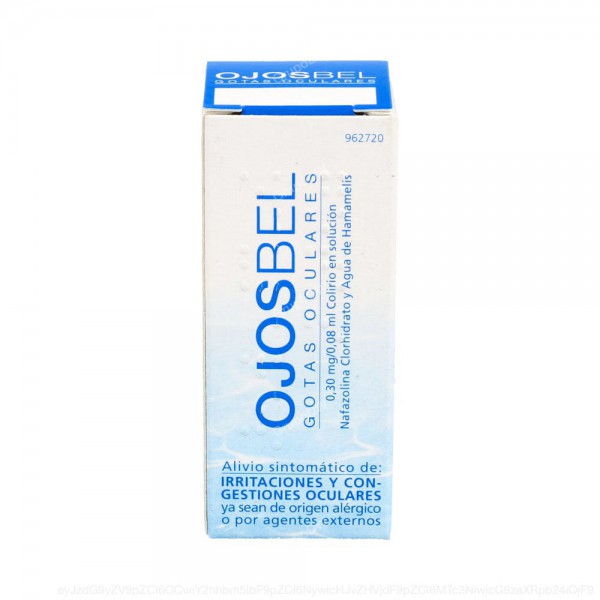 OJOSBEL GOTAS OCULARES, 0,30 mg/0,08 ml COLIRIO EN...