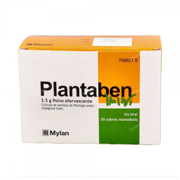PLANTABEN 3,5 g POLVO EFERVESCENTE, 30 sobres